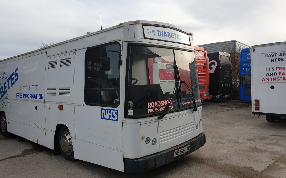 Midlands NHS Diabetes Health Bus