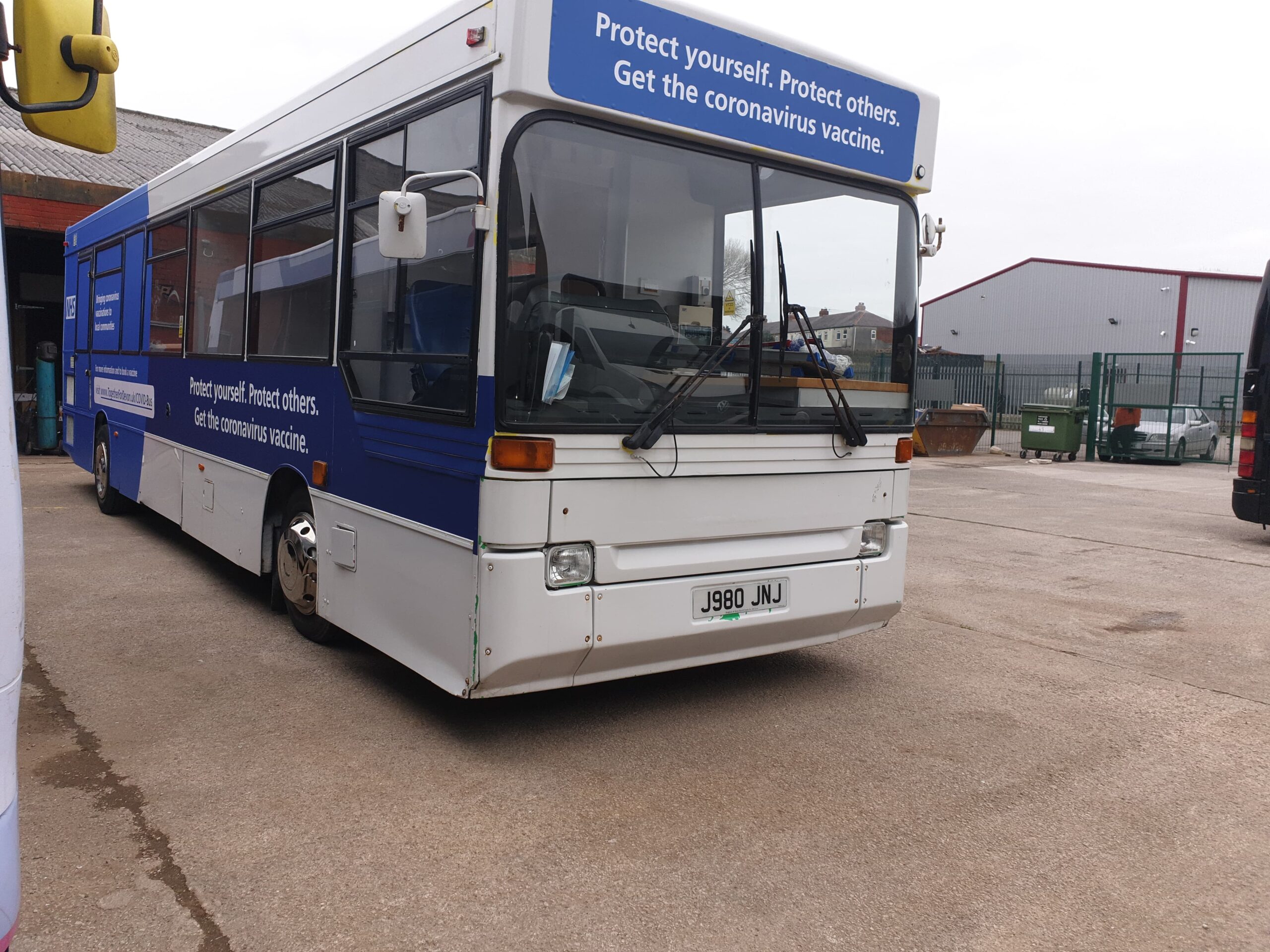 RSP11 Branded Covid-19 Inoculation bus