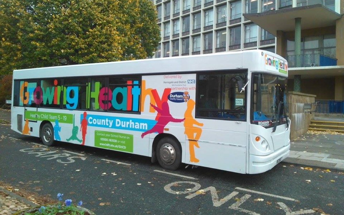 Single Decker Health Bus Mobile Clinic